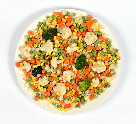 «Vegetable mix "Mosaic", sold by weight» Deep frozen vegetables and fruits